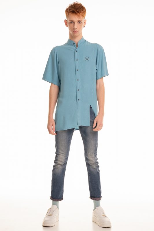 summer shirt teal