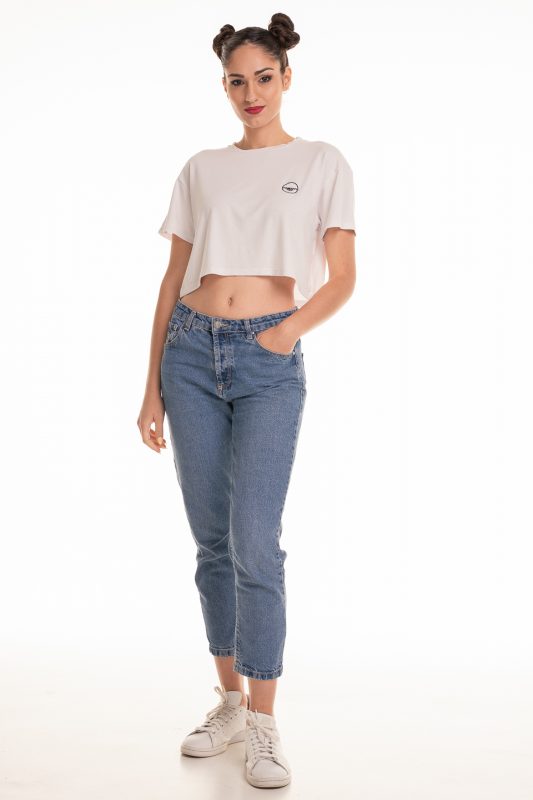 crop top white